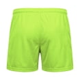 thumbnail image 5 of Only Moment Women's Summer Shorts Mesh Fabric Elastic Waist Wide Leg Casual Cotton Shorts Sets High Waisted Shorts Wowomen Light Green,L, 5 of 8