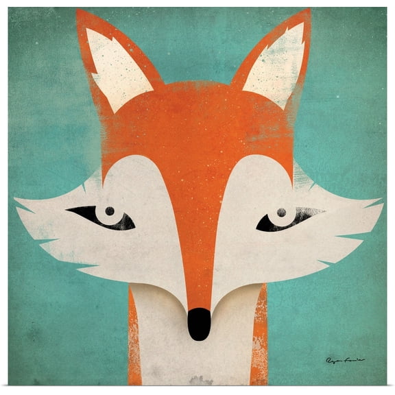 Great BIG Canvas | "Fox" Art Print - 20x20