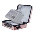 thumbnail image 1 of kokiya Fireproof Document Box Hard Container Case Heat Insulated Home Folder Pouch with Rose Gold, 1 of 9