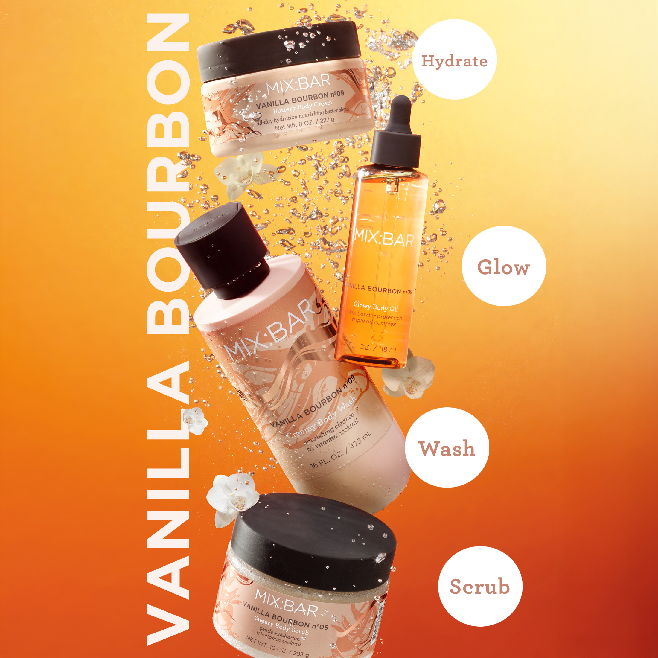 MIX:BAR Vanilla Bourbon Exfoliating Body Scrub photo 4