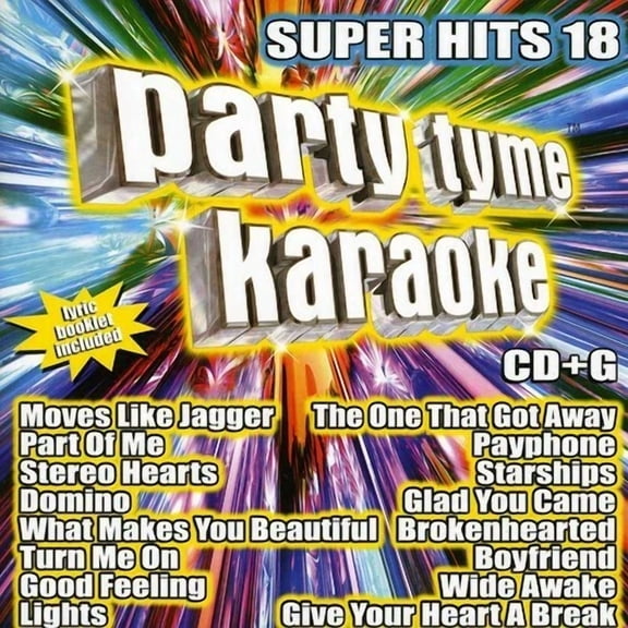 Party Tyme Karaoke: Super Hits 18 [16-song CD G] – Music CD - Sold by gmusic