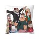 thumbnail image 1 of Fundas de almohada para sofá cama cómodas de Gravity Falls, fundas de cojines para sofá, dormitorio, coche, almohada cuadrada de 16 x 16 pulgadas, 1 of 8
