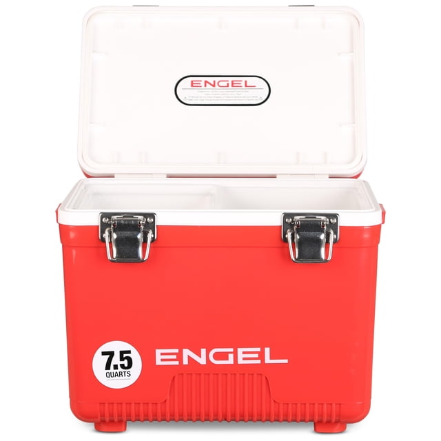 Cooler ENGEL UC7 7.5qt Caja Estanca Antifugas Roja
