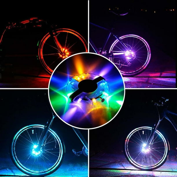 Bicyclette Roue LED Lignts tanche Eclairage Roue de V lo avec 18