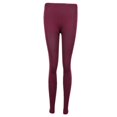 thumbnail image 4 of Leggings forrados de vellón Colcomx para mujer Footless Rojo, 4 of 8