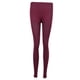 thumbnail image 3 of Leggings de forro polar cepillado para mujer, básicos, opacos, gruesos y cálidos para el invierno. Rojo sin pies, 3 of 9