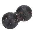 thumbnail image 1 of Pelota Masaje Miofascial Doble EPP Negra Terapia Muscular Pilates Yoga 16x8cm, 1 of 9