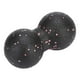 thumbnail image 1 of Pelota Masaje Miofascial Doble EPP Negra Terapia Muscular Pilates Yoga 16x8cm, 1 of 9