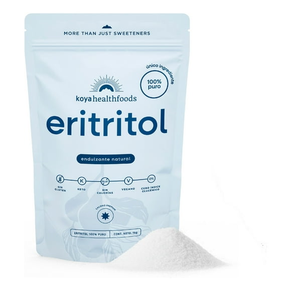 Eritritol 1 Kg Endulzante Sin Calorias Koya Health Foods