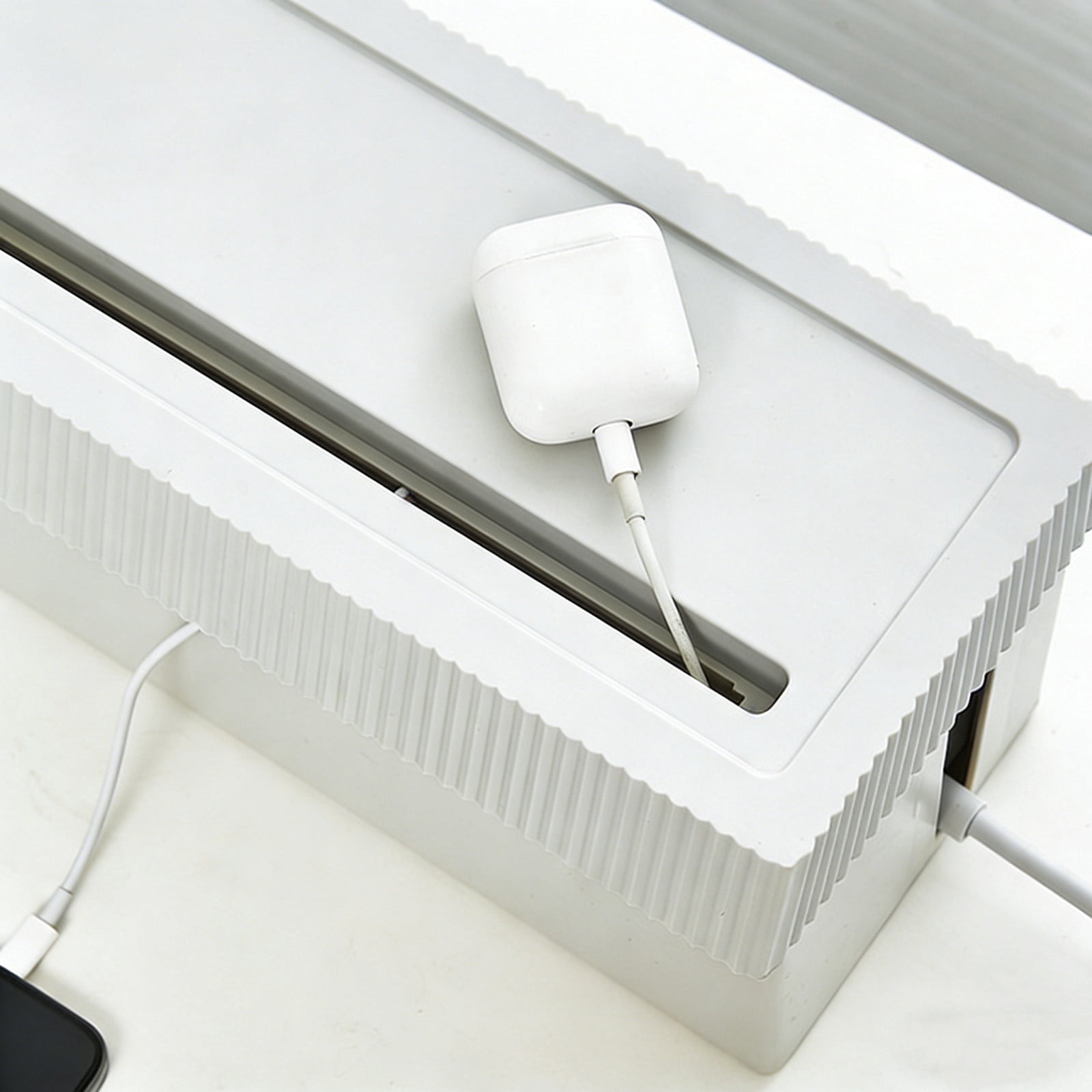 Cord Organizer Box Cable Management Storage for Home Office Desk Tv Use