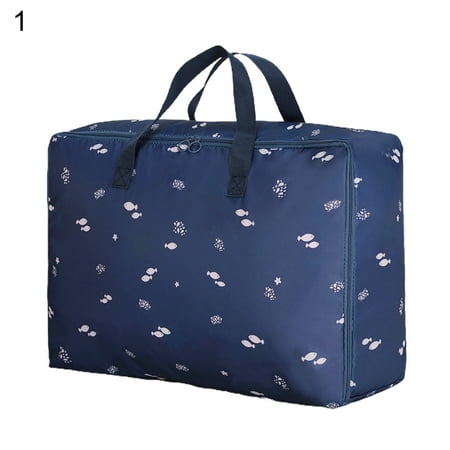 

Foldable Comforter Storage Bag Reinforced Oxford Cloth Saving Space Quilt Storage Bag for Bed Room