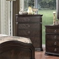thumbnail image 2 of Furniture of America Kaylani Traditional Wood 5-Drawer Chest in Espresso, 2 of 4