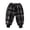 AA-Grey515, variant on Boys' Plaid Jogger Pants Button Decorated Elastic Vintage Daily Casual Bottoms