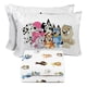thumbnail image 1 of Bluey & Friends Juego de sábanas completo - Juego de cama para niños de 4 piezas incluye funda de almohada - Sábanas de microfibra súper suaves, 1 of 6