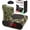 Green, variant on Target Alarm Clock, Shooting Game Alarm Clock with Large LED Display, 2 Alarm Modes, Custom Recordable Ringtones, 5V Powered, Target Shooting for Bedroom, Office & Living Room. (White)