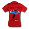 Star Trek Set to Stun T-Shirt- Large Red