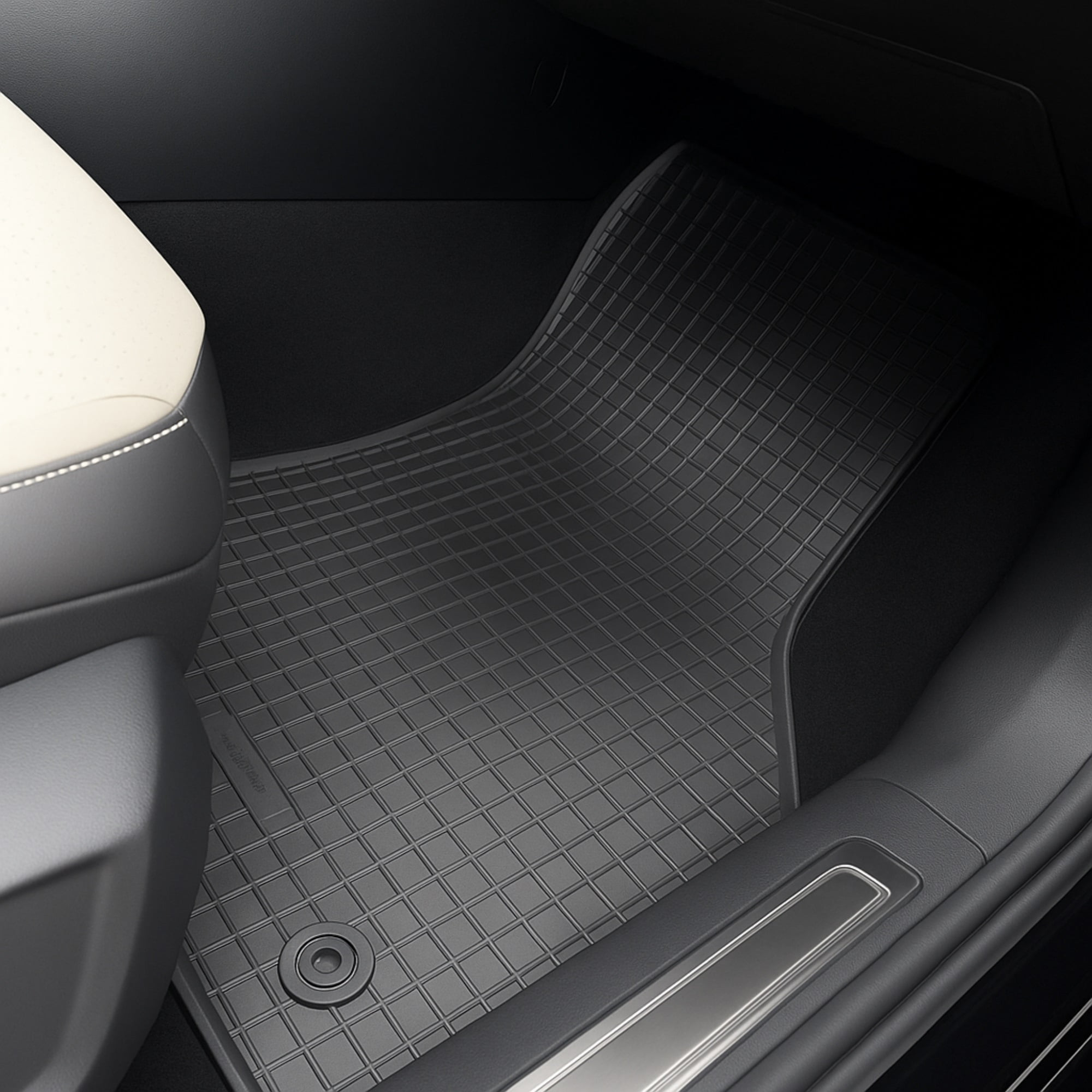 Custom Fit Floor Mats for 2006-2012 Toyota RAV4 Heavy Duty, All Weather Floor Liner Front and 2nd Row Full Set (Rubber, Black)