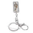 thumbnail image 2 of Aroma Oil Keychain, Stainless Steel Portable  Hollow Fashionable Essential Oil Diffuser Key Ring Leaf Pattern  For Travel G0304,G0402, 2 of 8