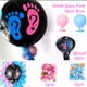 thumbnail image 1 of Kit de revelación de género de bebé, herramientas y mejoras para el hogar, globos de 91 cm con globos azules, borlas y confeti de papel en forma de corazón para fiestas de revelación de género de bebé, 1 of 1