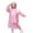 Pink, variant on QHFBli Kids Rain Jacket Rain Ponchos for Kids - Reusable Raincoats for Boys and Girls Waterproof Outdoor Rain Gear One Size