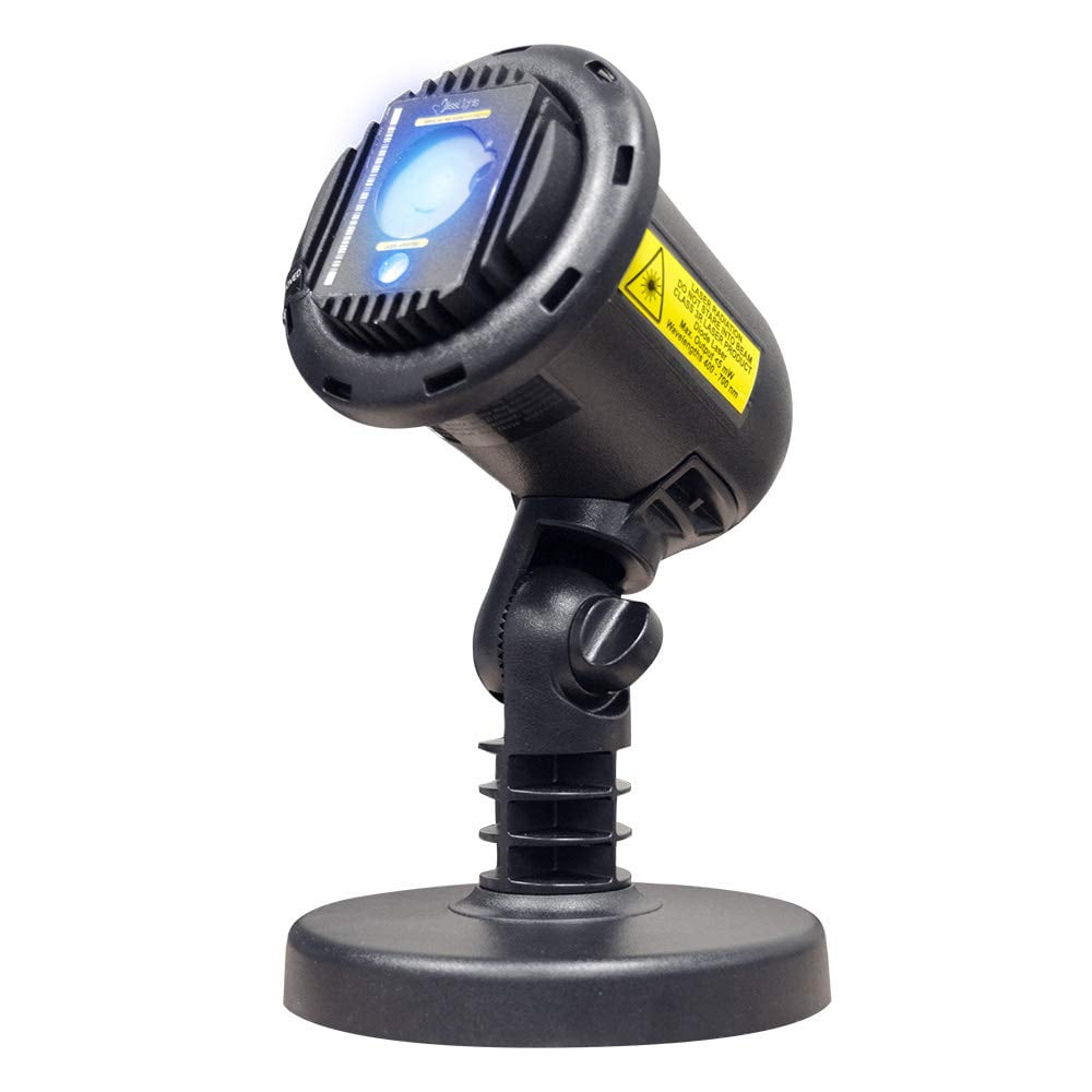 BlissLights 16 Color LED + Blue Laser Projector Indoor/Outdoor