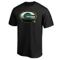 thumbnail image 2 of Men's Black Green Bay Packers Midnight Mascot Team Logo T-Shirt, 2 of 3