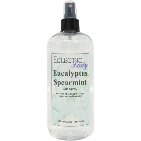 Eucalyptus Spearmint Car Spray, 16 ounces
