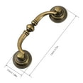 thumbnail image 3 of Phenofice 4Pcs Cabinet Handle Zinc Alloy Rounded Edge Knobs for Kitchen Renovation Homeowners, 3 of 8