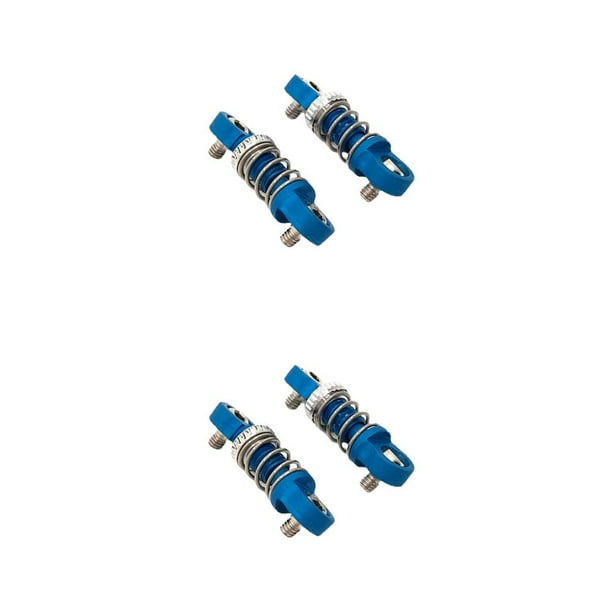 Tholdsy Paquete de 2 amortiguadores 1:28 Crawler Car simulación actualización amortiguador repuestos reparación accesorios reemplazo para MINI-Q9 Azul 2piezas Tholdsy CBP463586