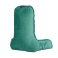 thumbnail image 3 of Home Soft Things DO-IT-YOURSELF Faux Fur Bedrest Pillow Backrest Pillow - Teal Green - 28" x 30" x 17", 3 of 9