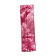 thumbnail image 2 of Diadema Sonducket Tie-dye Estampado floral Transpirable Banda para el sudor Vino Rojo, 2 of 6