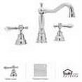 thumbnail image 2 of Rohl Ac107lm-2 Arcana 1.2 GPM Widespread Bathroom Faucet - Chrome, 2 of 2