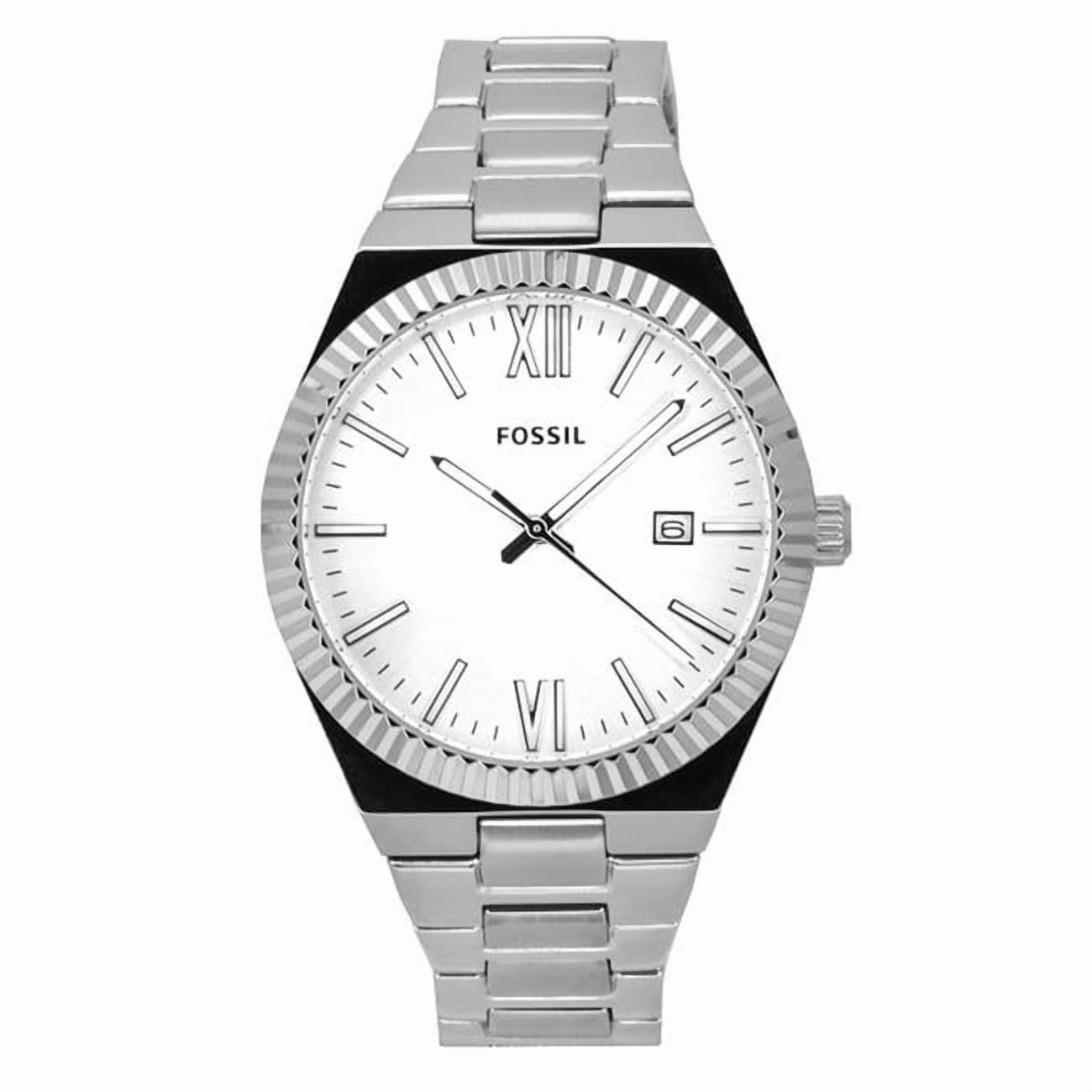 Fossil Men's Flynn Chronograph, Smoke-Tone Stainless Steel