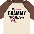 thumbnail image 4 of Inktastic Breast Cancer Awareness My Grammy is a Fighter Boys or Girls Long Sleeve Baby Bodysuit, 4 of 5