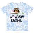 thumbnail image 3 of Inktastic My Memaw Loves Me Girl Owl Girls Toddler T-Shirt, 3 of 5