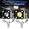 thumbnail image 3 of Luz de conducción LED 6000LM Moto Spot Lamp 60W para motocicleta Vehículo eléctrico Hugtrwg Para estrenar, 3 of 9