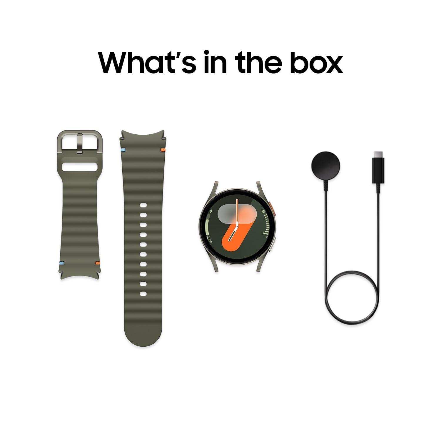 Open Box Samsung Galaxy Watch7 40mm with Galaxy AI GPS Bluetooth Smartwatch Internatinal Version Green
