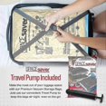 thumbnail image 5 of Spacesaver Premium Vacuum Storage Bags. 80% More Storage, Hand-pump For Travel, Vacuum Sealer Bag With Double-zip Seal And Triple Seal Turbo-valve For, 5 of 5