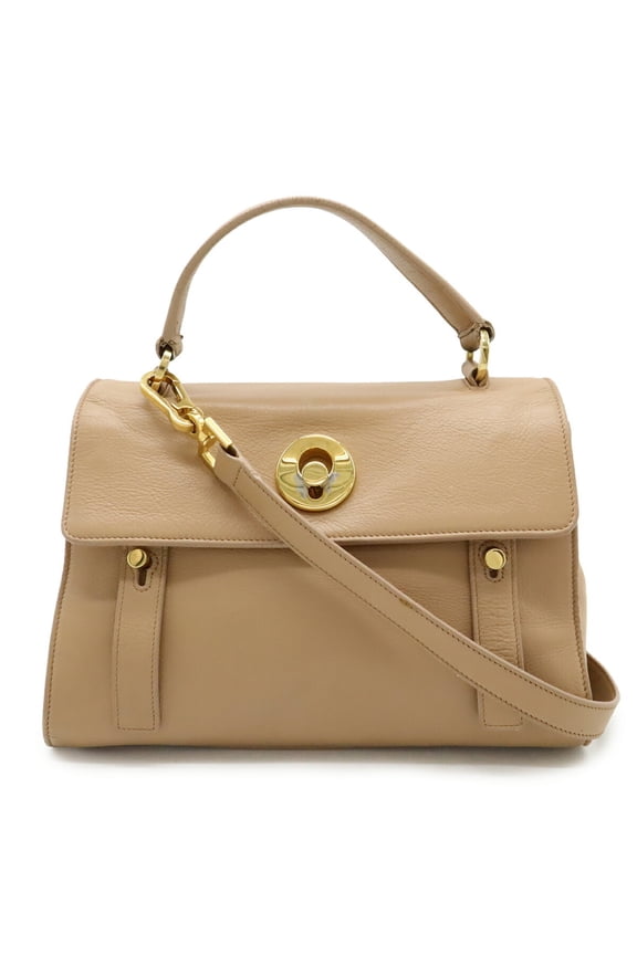 Pre-Owned Yves Saint Laurent SAINT LAURENT PARIS YSL Muse Toe Handbag/Shoulder Bag in Pink...