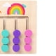 thumbnail image 2 of Juguetes de aprendizaje Montessori Slide Color and Shape Matching Preschool Logic Game para niños pequeños (5 colores), 2 of 3