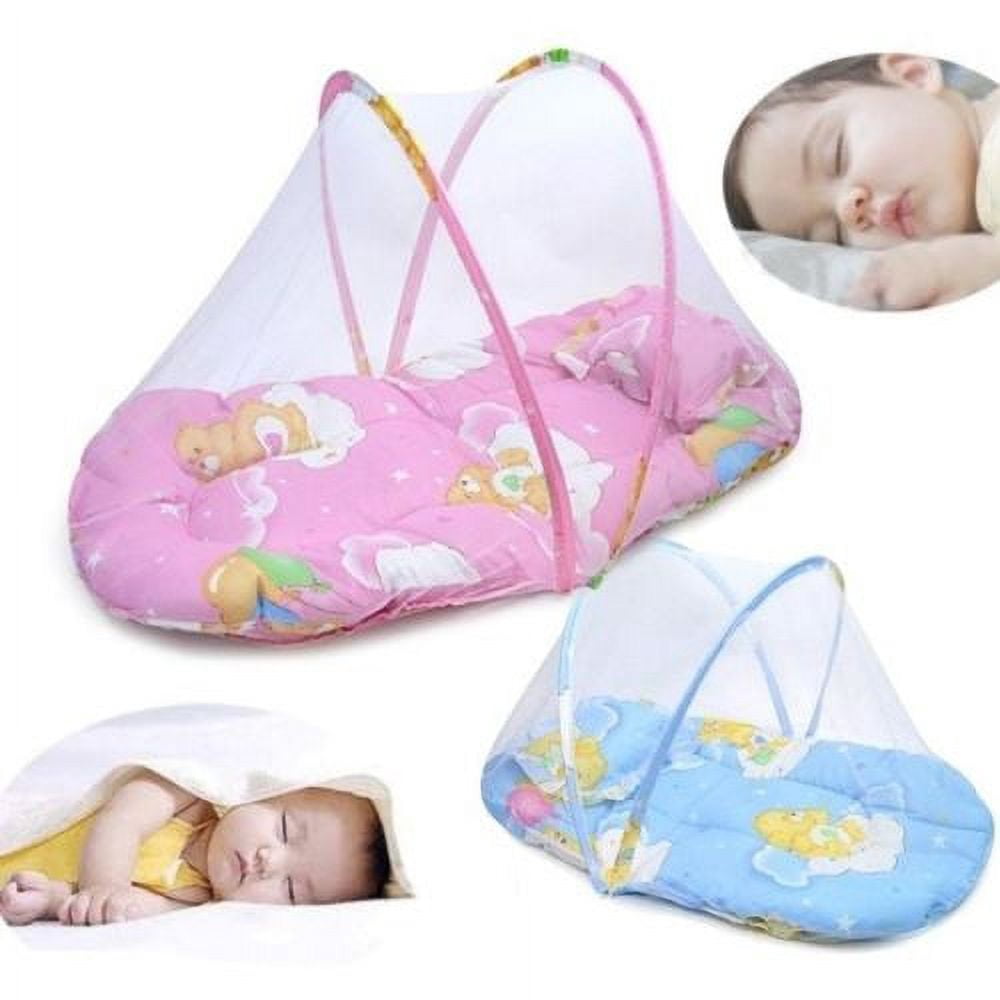 Sprifallbaby Canopy Mosquito Insect Net Tent Infant Newborn Baby Portable Folding Travel Bed Crib, Baby Accessory