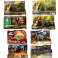 thumbnail image 2 of Figura de dinosaurio original de Jurassic World Dino Trackers, juguete de dinosaurio Ankylosaurus Baryonyx Triceratops Indoraptor, daño extremo, 2 of 5