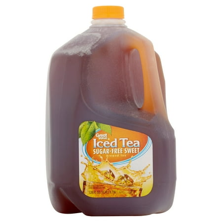 Great Value Sugar-Free Sweet Brewed Iced Tea, 128 fl oz - Walmart.com