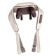 thumbnail image 4 of Masajeador de cuello con calor para el hogar, alimentado por USB, 6 cabezales de masaje, recargable para oficina Beige Marrón, 4 of 8