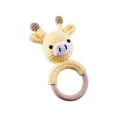 thumbnail image 4 of Agiferg Cartoon Knitting Handmade Crochet Knitting Rattle Ring Suzuki Ring, 4 of 7