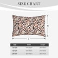 thumbnail image 4 of Hirioo Cute brown sloth monkey for Plush Pillow Cover for Bedroom and Living Room ,Elegant, Comfortable Home Decor-16"x24", 4 of 6