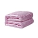 thumbnail image 1 of Cateissary Edredón de seda de alta calidad, edredones de Color sólido, transpirable, cálido, manta ligera, doble tamaño doble, invierno Juegos de cama Rosado, 1 of 6