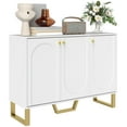 thumbnail image 1 of HOMCOM Sideboard Buffet Cabinet, Storage Cabinet with Adjustable Shelves, 1 of 10