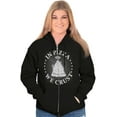 thumbnail image 4 of In Pizza We Crust Funny Food Pun Unisex Fleece Graphic Zip Up Hoodie Brisco Brands 2X, 4 of 5