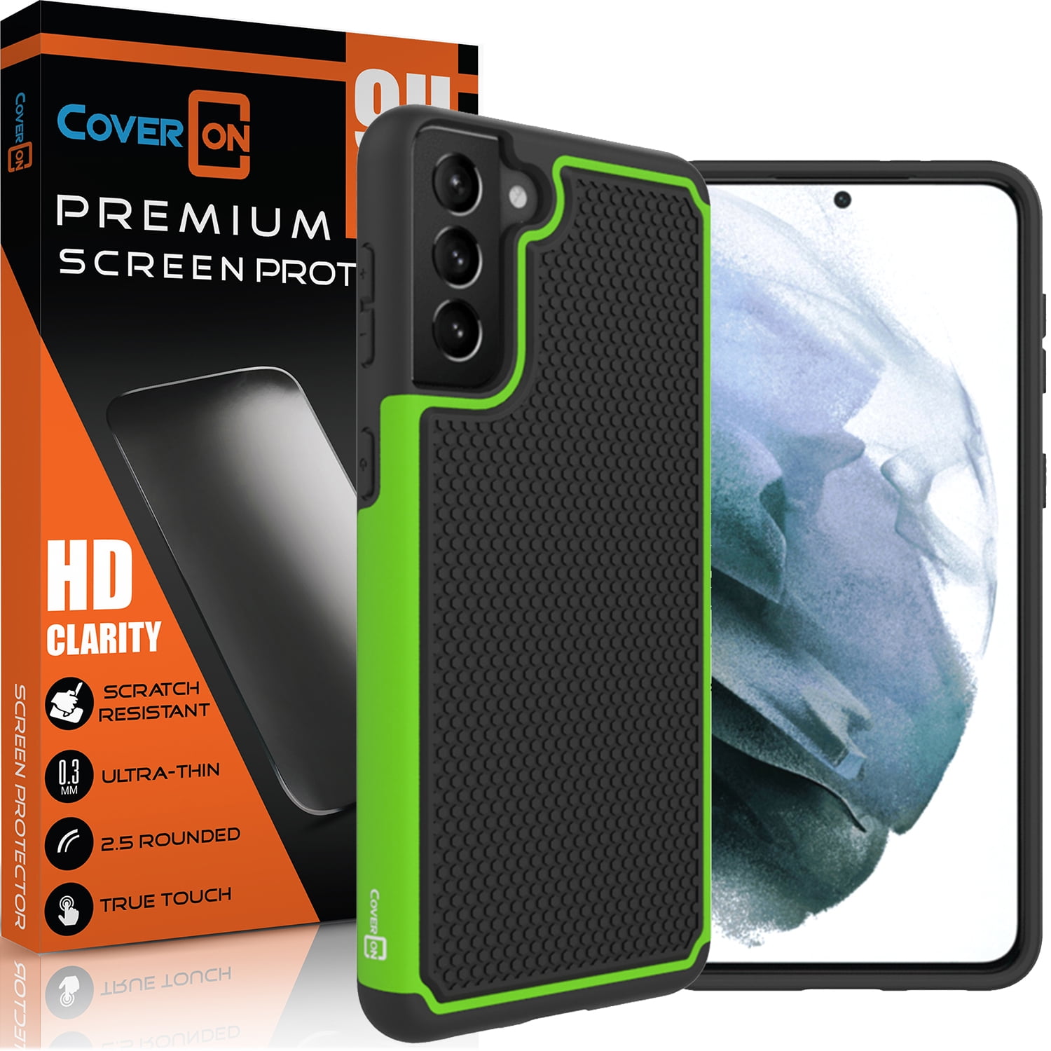 Coveron For Samsung Galaxy S21 Plus 5g Case With Screen Protector Tempered Glass Slim Rugged Grip Hard Phone Cover Green Walmart Com Walmart Com Coveron For Samsung Galaxy S21 Plus 5g Case With Screen Protector Tempered Glass Slim Rugged Grip Hard Phone Cover Green Walmart Com Walmart Com